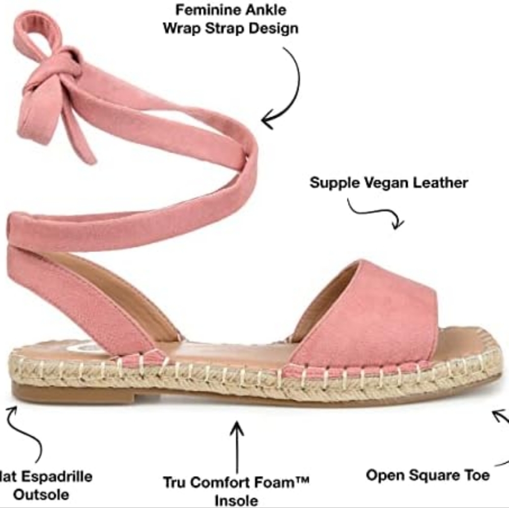 Journey Collection espadrille sandals NWOT - Picture 12 of 12